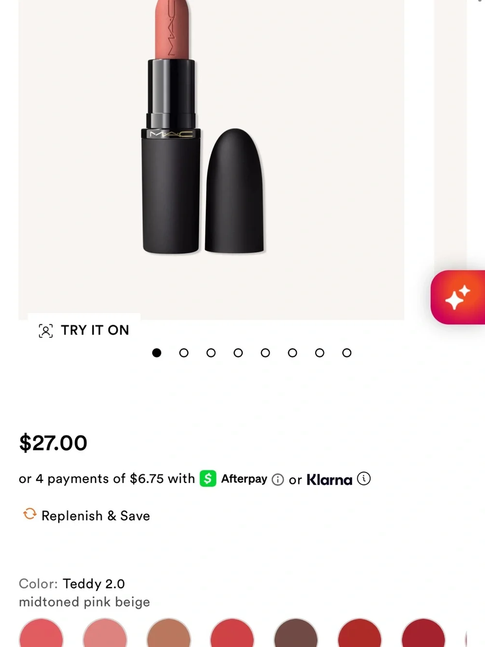 Lilly Lashes Mac Lipstick Teddy 2.0 and Debutant Buxom Pat McGrath Makeup Bundle - Picture 3 of 5